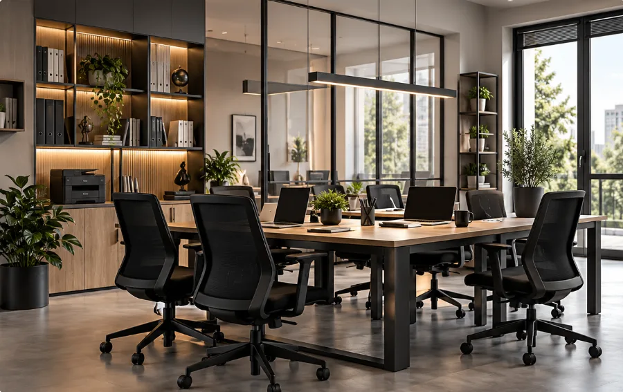 Technology for business — offices, apartments, real-estate projects